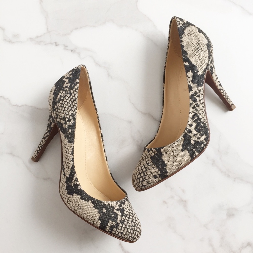 J. Crew Mona printed pumps